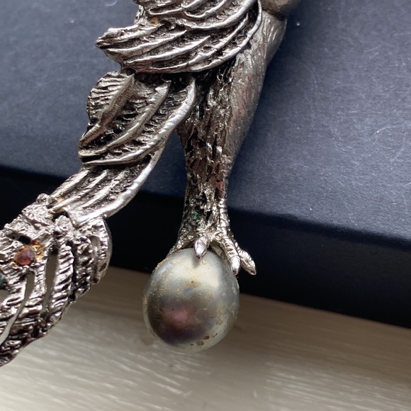 Oleg Cassini Large Brooch. Very Rare. - Picture 5 of 10